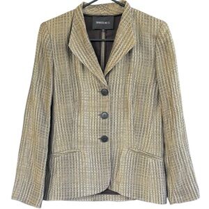 EUC Lafayette 148 New York Linen Blend Blazer Size 8